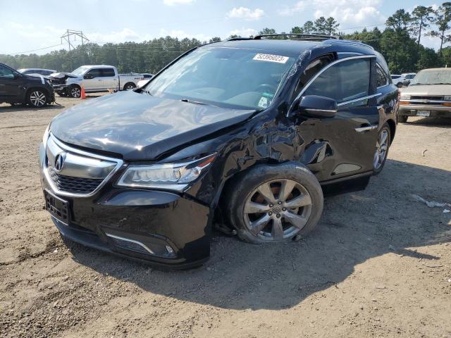 ACURA MDX ADVANC 2014 with VIN 5FRYD4H86EB005347 - Photo from auction