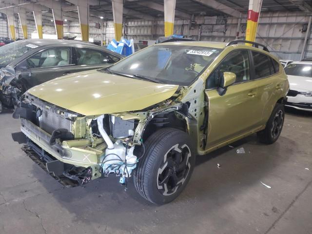 SUBARU CROSSTREK 2021 with VIN JF2GTHNC5MH367864 - Photo from auction