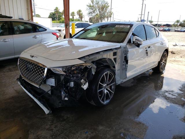 GENESIS G70 2020 with VIN KMTG54LE9LU050795 - Photo from auction
