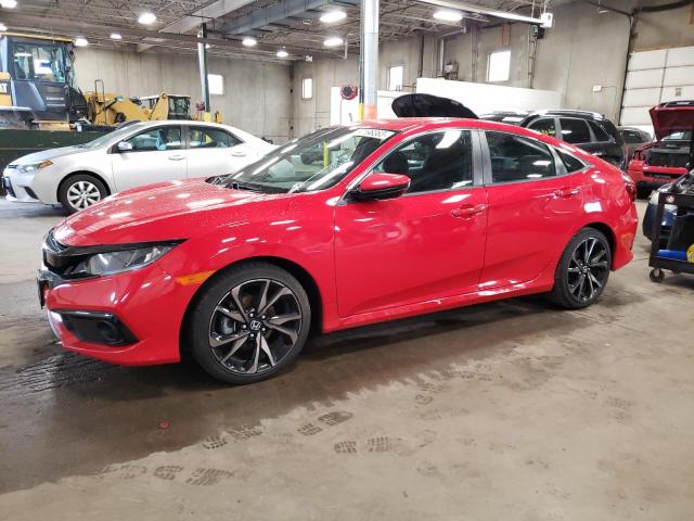 HONDA CIVIC SPOR 2019 with VIN 2HGFC2F86KH525980 - Photo from auction