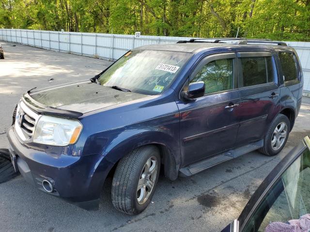 HONDA PILOT EXL 2013 with VIN 5FNYF4H50DB048694 - Photo from auction
