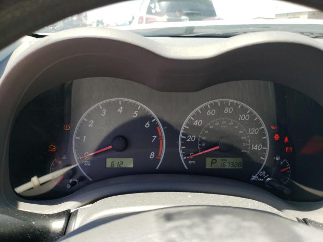 Photo 9 from auction – 2009 TOYOTA COROLLA BA with VIN 2T1BU40E39C175751