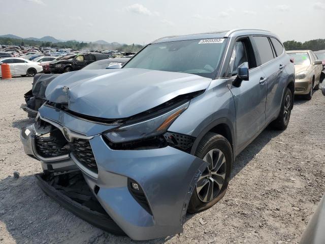 TOYOTA HIGHLANDER 2023 with VIN 5TDKDRBH6PS002556 - Photo from auction