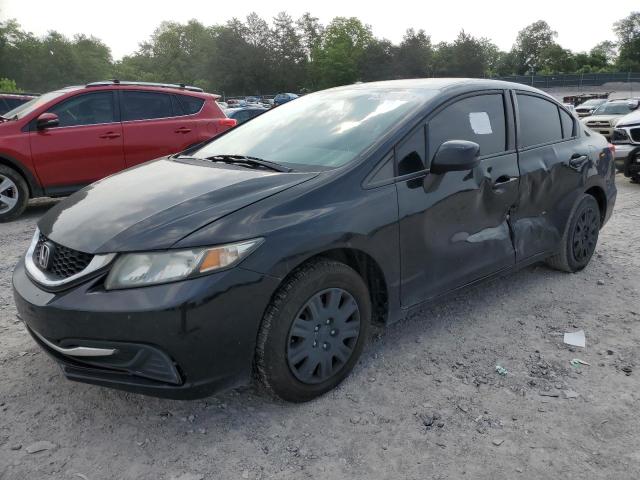 Photo 1 from auction – 2013 HONDA CIVIC LX with VIN 19XFB2F51DE001710