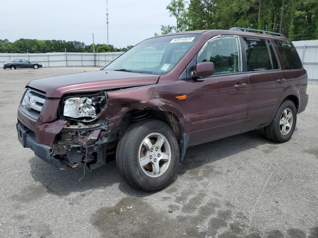HONDA PILOT EXL 2007 with VIN 2HKYF186X7H536676 - Photo from auction