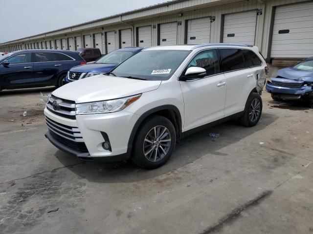 Photo 1 from auction – 2019 TOYOTA HIGHLANDER with VIN 5TDJZRFH2KS614124
