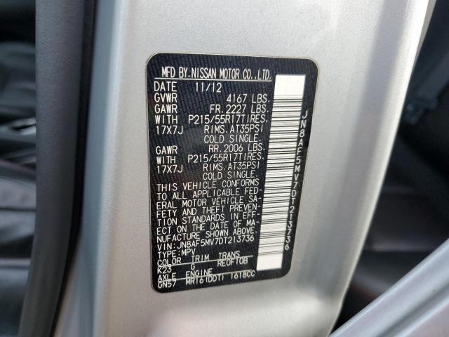 Photo 14 from auction – 2013 NISSAN JUKE S with VIN JN8AF5MV7DT213736