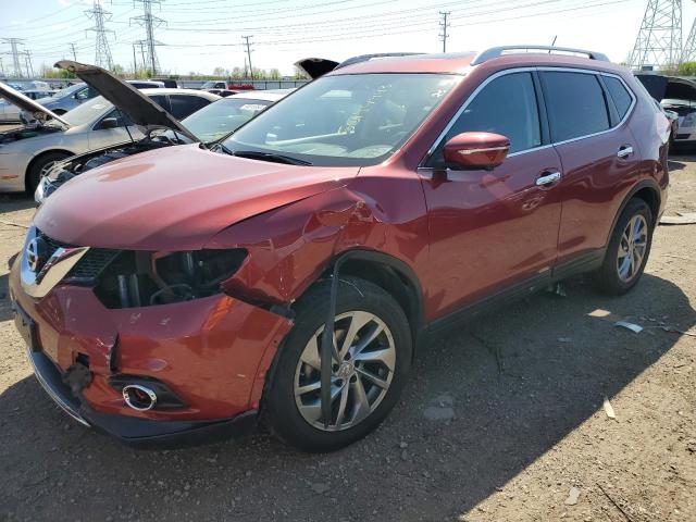 NISSAN ROGUE S 2015 with VIN 5N1AT2MV1FC777495 - Photo from auction