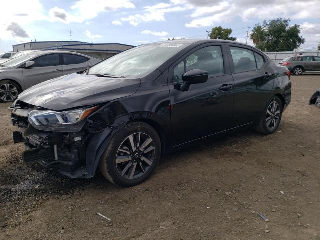 NISSAN VERSA SV 2021 with VIN 3N1CN8EV7ML879820 - Photo from auction