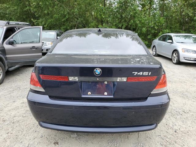 Photo 6 from auction – 2004 BMW 745 I with VIN WBAGL63574DP72975
