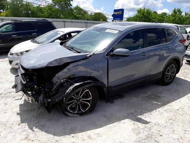 HONDA CR-V EX 2022 with VIN 5J6RW2H50NA002246 - Photo from auction