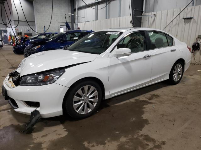 HONDA ACCORD EXL 2015 with VIN 1HGCR2F89FA260106 - Photo from auction