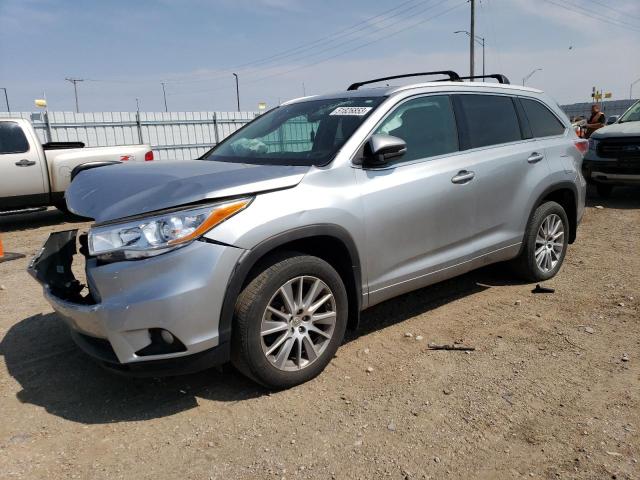 TOYOTA HIGHLANDER 2014 with VIN 5TDJKRFH2ES021940 - Photo from auction