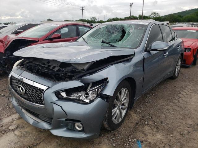INFINITI Q50 BASE 2014 with VIN JN1BV7AP4EM671978 - Photo from auction