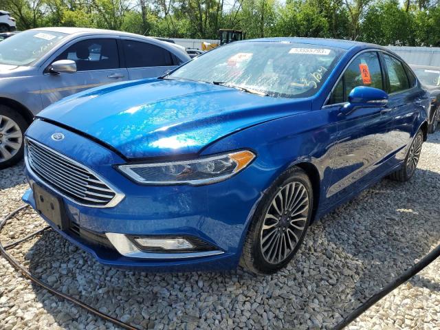 Photo 1 from auction – 2017 FORD FUSION SE with VIN 3FA6P0T95HR263294