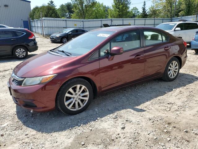 HONDA CIVIC EX 2012 with VIN 19XFB2F83CE337853 - Photo from auction