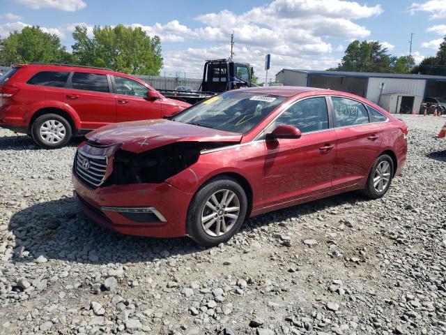 HYUNDAI SONATA SE 2015 with VIN 5NPE24AF9FH137167 - Photo from auction