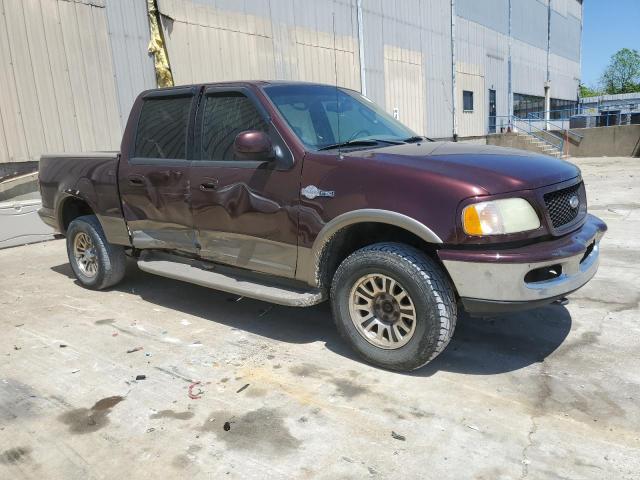 Photo 4 from auction – 2002 FORD F150 SUPER with VIN 1FTRW08L52KC97181