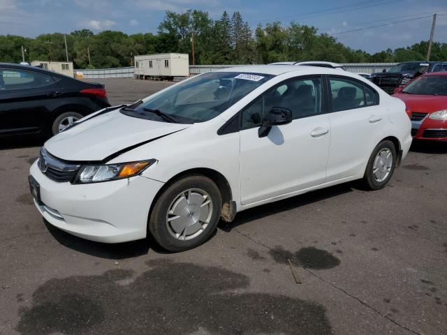 HONDA CIVIC HF 2012 z numerem VIN 2HGFB2F69CH527287 - Zdjęcie z aukcji
