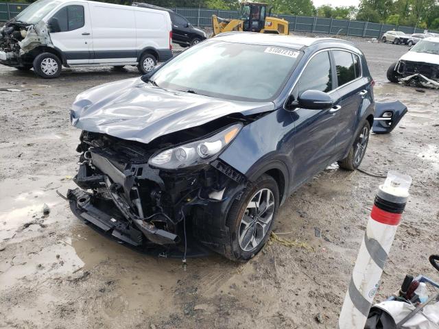 KIA SPORTAGE E 2021 with VIN KNDPN3AC6M7918147 - Photo from auction