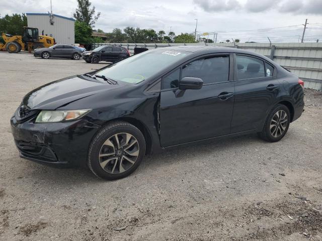 HONDA CIVIC EX 2015 with VIN 19XFB2F81FE047485 - Photo from auction