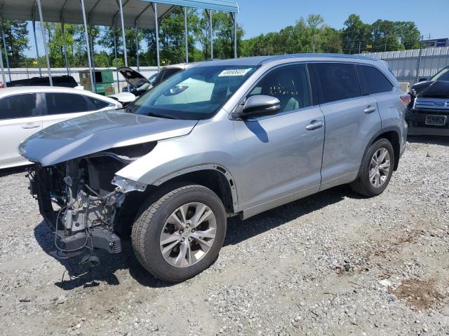 TOYOTA HIGHLANDER 2015 with VIN 5TDJKRFH3FS137777 - Photo from auction
