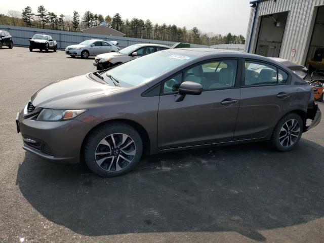 HONDA CIVIC EX 2014 with VIN 2HGFB2F80EH557167 - Photo from auction