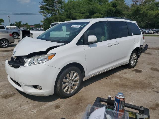 TOYOTA SIENNA XLE 2012 with VIN 5TDDK3DC7CS047609 - Photo from auction