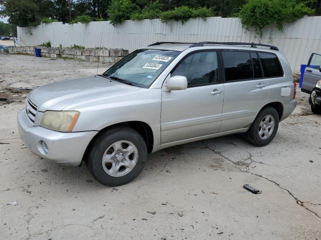 TOYOTA HIGHLANDER 2003 with VIN JTEGD21A730052327 - Photo from auction