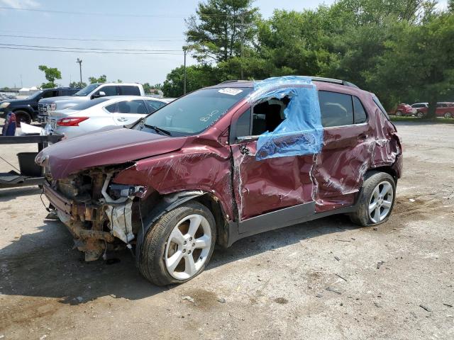 CHEVROLET TRAX LTZ 2016 with VIN 3GNCJMSB0GL164739 - Photo from auction