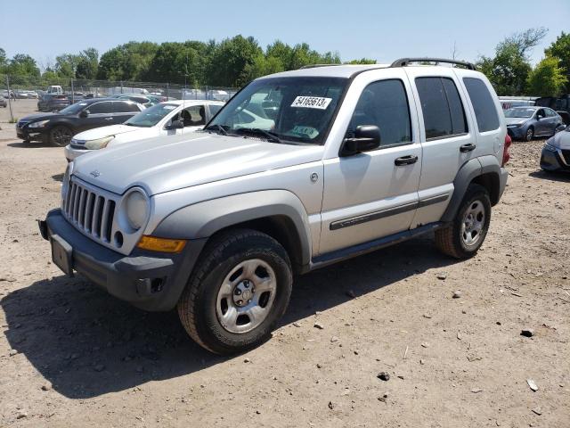 Photo 1 from auction – 2007 JEEP LIBERTY SP with VIN 1J4GL48K57W533210