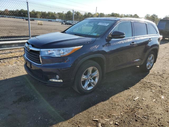 TOYOTA HIGHLANDER 2015 with VIN 5TDDKRFH3FS194302 - Photo from auction