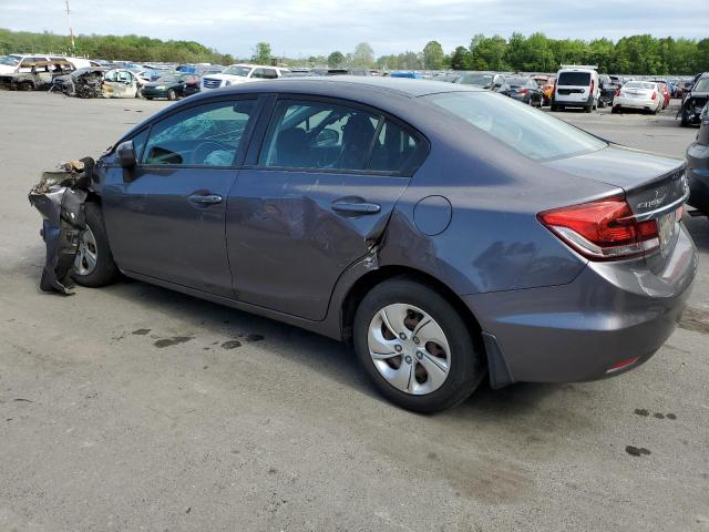 Photo 2 from auction – 2015 HONDA CIVIC LX with VIN 19XFB2F55FE273387