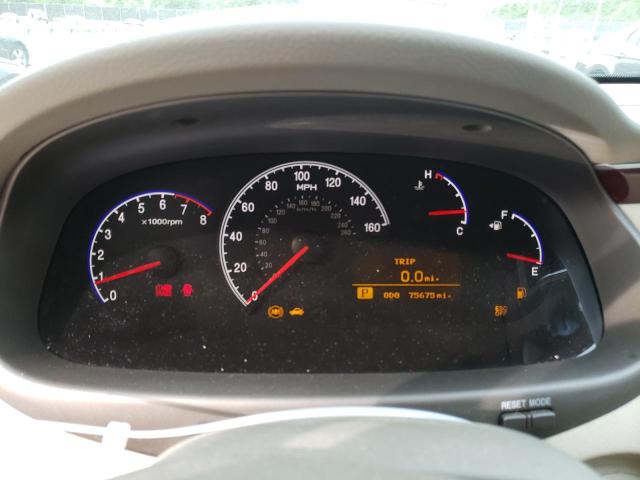 Photo 9 from auction – 2006 HYUNDAI AZERA SE with VIN KMHFC46FX6A045367