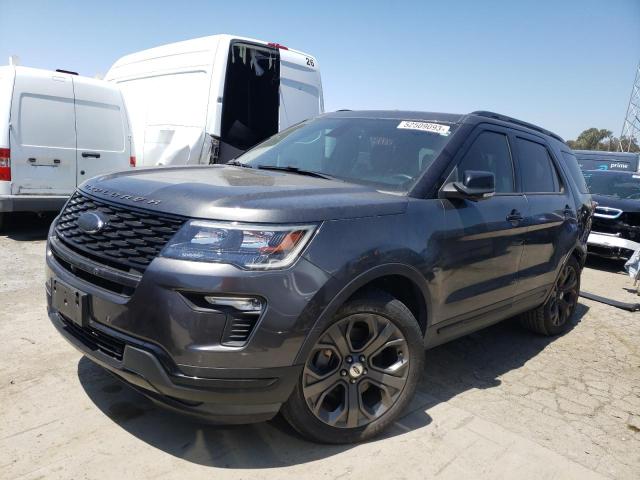 Photo 1 from auction – 2018 FORD EXPLORER S with VIN 1FM5K8GT7JGA14867