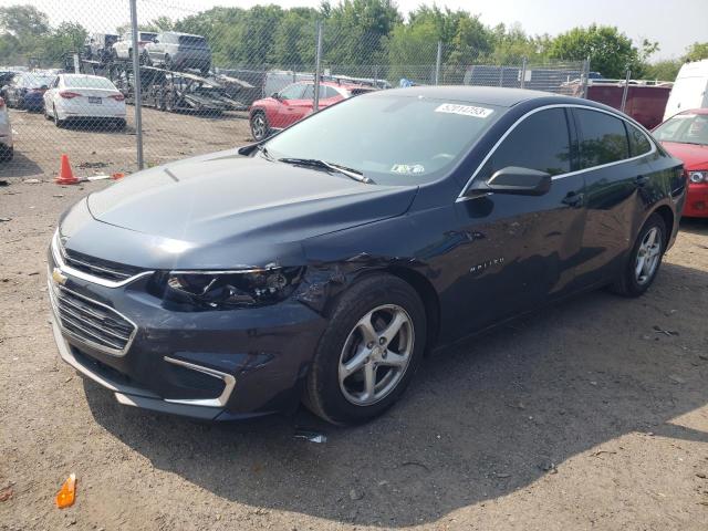 CHEVROLET MALIBU LS 2017 with VIN 1G1ZB5ST2HF147444 - Photo from auction