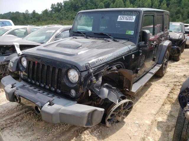 JEEP WRANGLER U 2017 with VIN 1C4BJWEG9HL627417 - Photo from auction