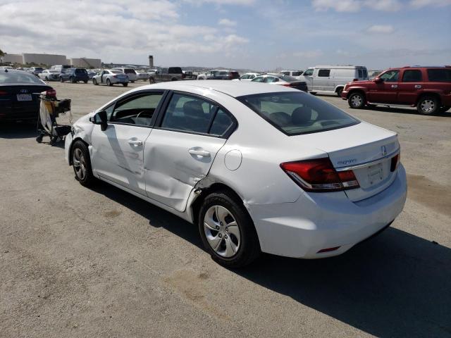 Photo 2 from auction – 2015 HONDA CIVIC LX with VIN 2HGFB2F53FH533582