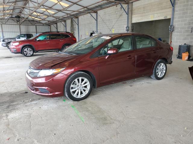 HONDA CIVIC EX 2012 with VIN 2HGFB2F84CH532480 - Photo from auction