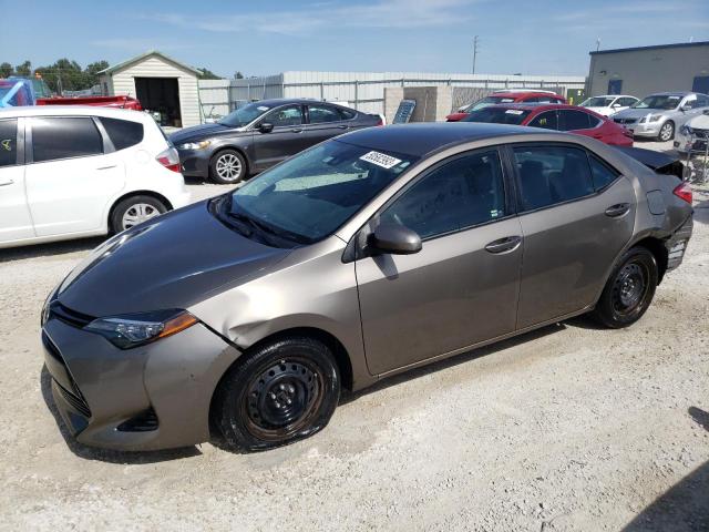 TOYOTA COROLLA L 2018 with VIN 5YFBURHE6JP738393 - Photo from auction