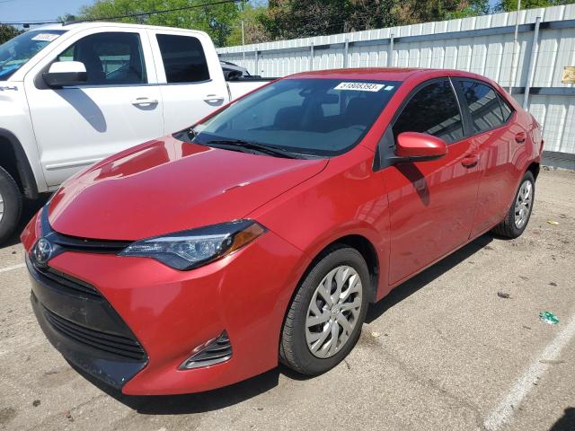 TOYOTA COROLLA L 2019 with VIN 2T1BURHE1KC221648 - Photo from auction