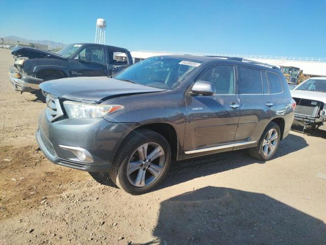 TOYOTA HIGHLANDER 2012 with VIN 5TDDK3EHXCS170010 - Photo from auction