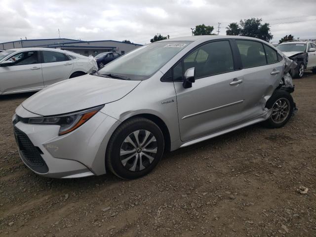 TOYOTA COROLLA LE 2020 with VIN JTDEBRBE7LJ012206 - Photo from auction