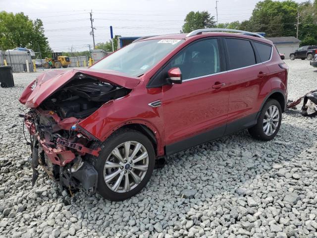 FORD ESCAPE TIT 2017 with VIN 1FMCU0J91HUD34097 - Photo from auction
