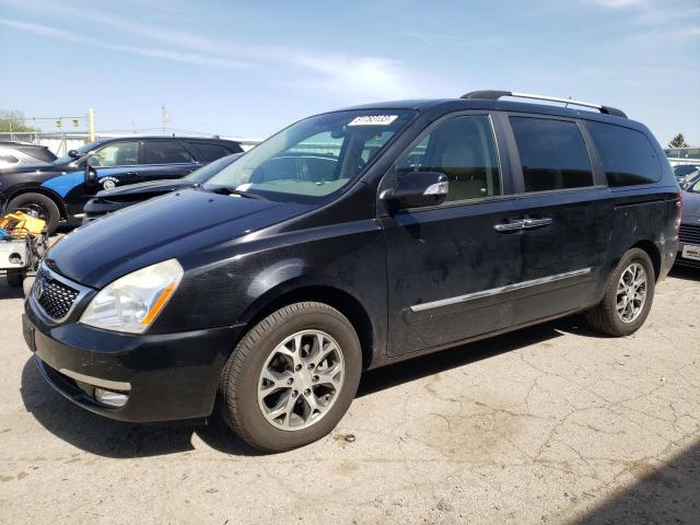 KIA SEDONA EX 2014 with VIN KNDMH4C77E6539634 - Photo from auction