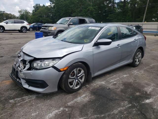 HONDA CIVIC LX 2016 with VIN 19XFC2F57GE093956 - Photo from auction
