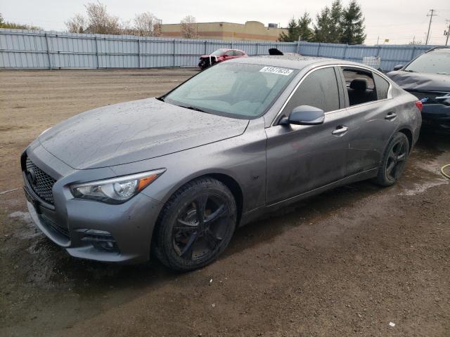 Photo 1 from auction – 2014 INFINITI Q50 BASE with VIN JN1BV7AR6EM707008