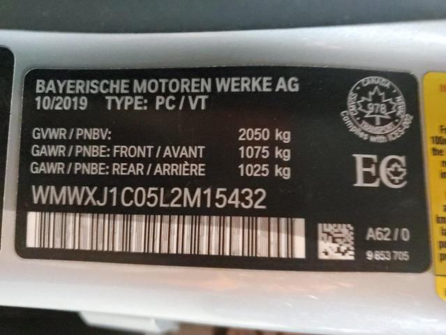 Photo 14 from auction – 2020 MINI COOPER S C with VIN WMWXJ1C05L2M15432