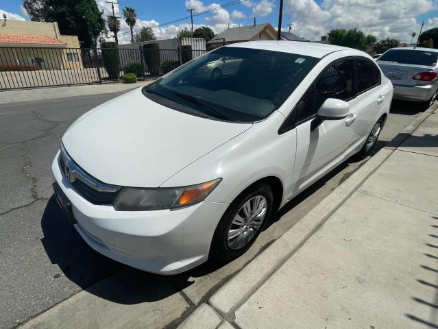 Photo 2 from auction – 2012 HONDA CIVIC LX with VIN 19XFB2F55CE301166