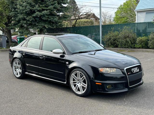 AUDI RS4 QUATTR 2007 with VIN WUARU78E27N900256 - Photo from auction